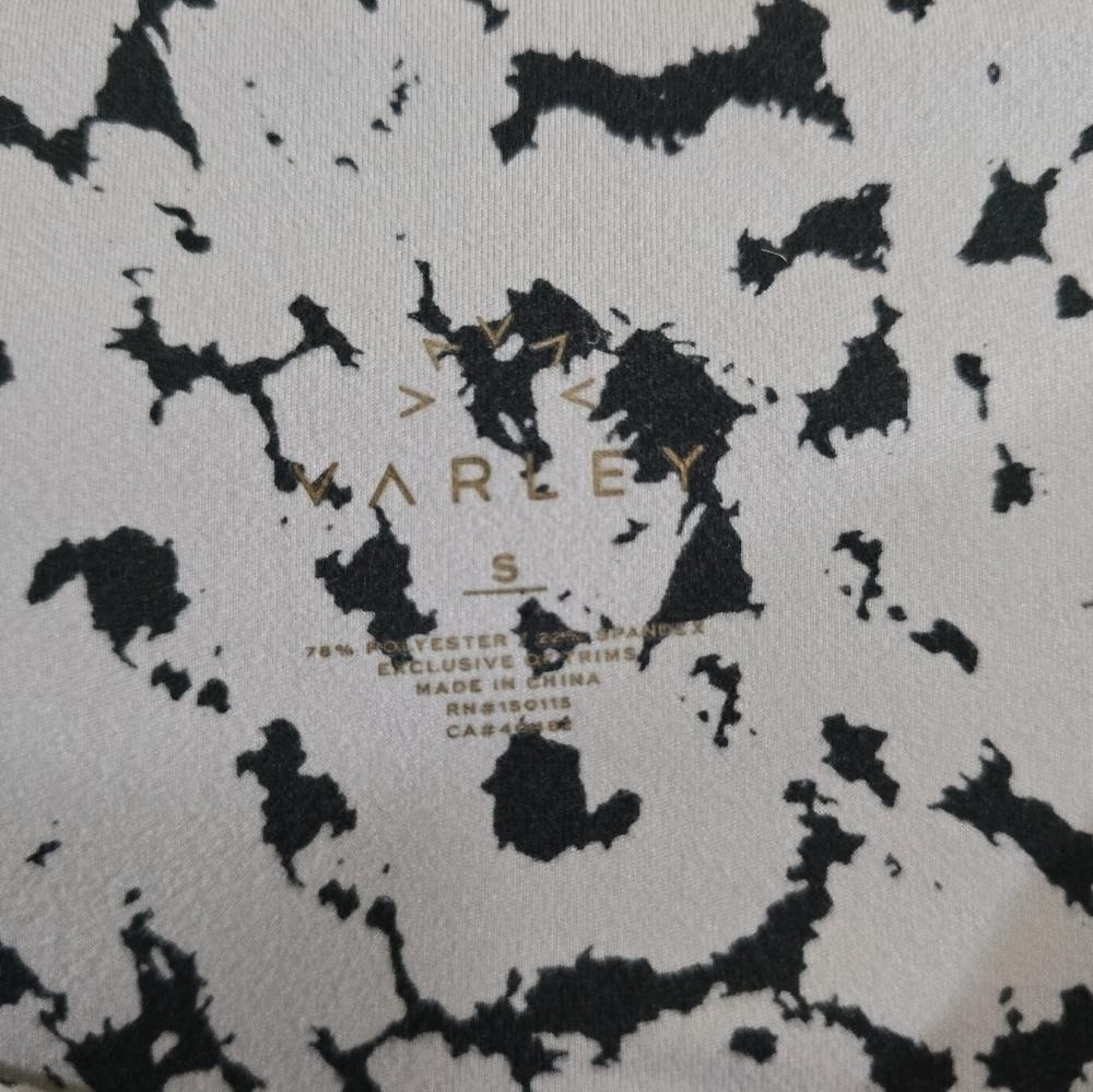 VARLEY Century 2.0 Printed Leggings Small Low-impact Cropped Lolux Print Jersey - Picture 6 of 6